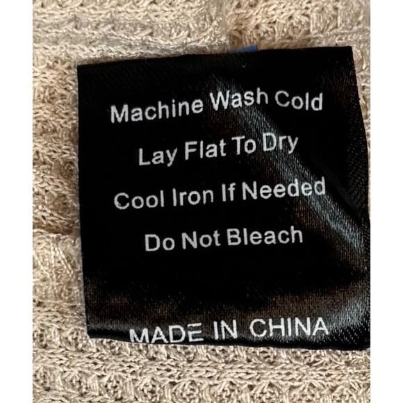 POL BLOOM & ZOOM BRALETTE, BEIGE, Size Large - Picture 9 of 9